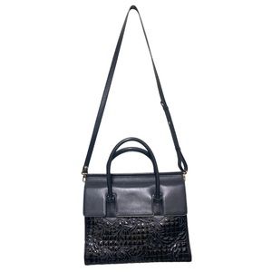 VERSACE VANITAS QUILTED LEATHER HANDBAG